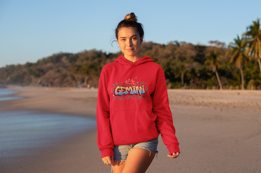 Ascend Zodiac: Gemini Graffiti Hoodie