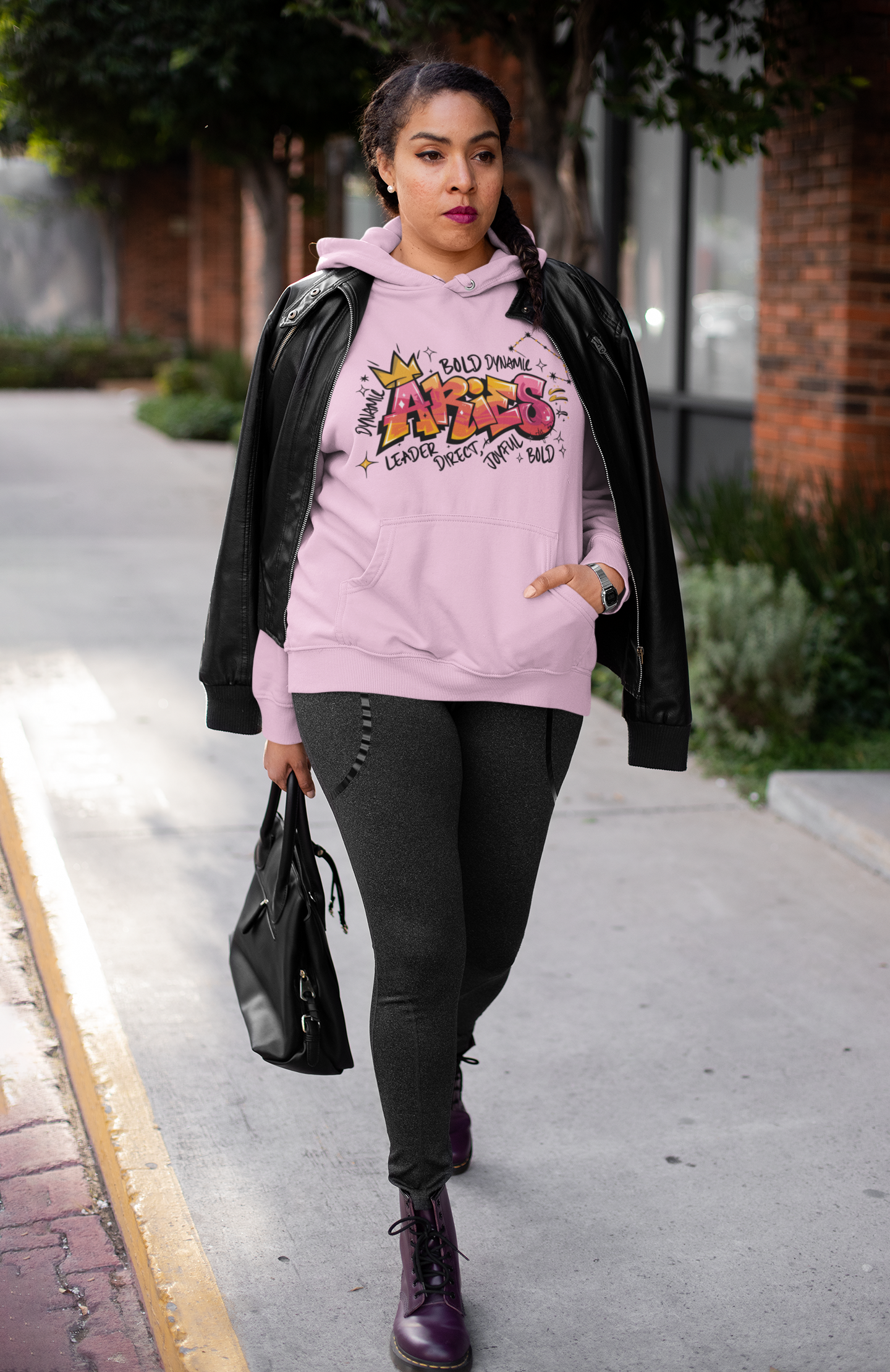 Fire Sign Supply: Aries Graffiti Hoodie