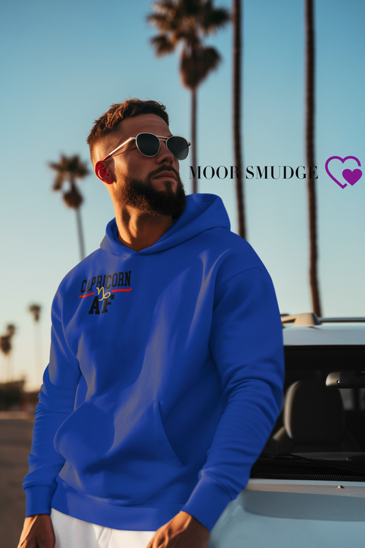Grounded Zodiac: Capricorn AF Hoodie