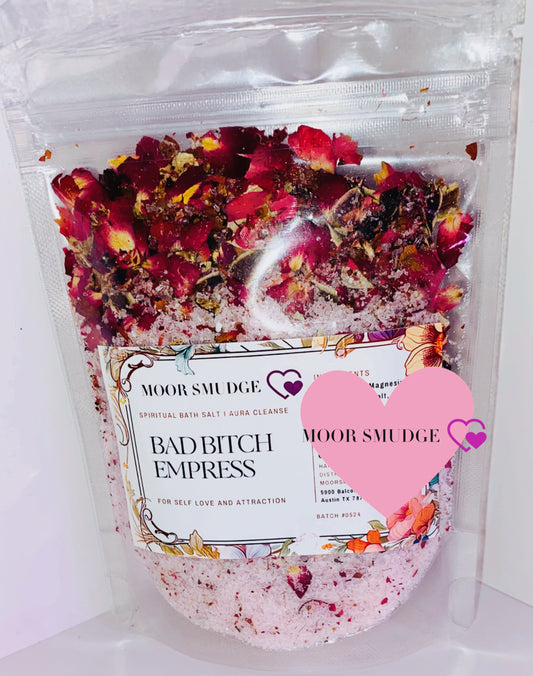 Bad Bitch Empress Spiritual Bath Salt for Self Love | Confidence | Attraction